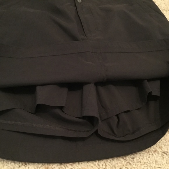 Solstice Apparel black nylon stretch athletic skort - Picture 10 of 11